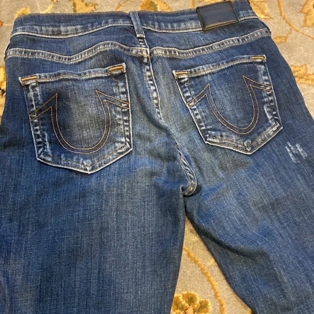 True Religion Cora Mid Rise Straight Jeans - Picture 7 of 8